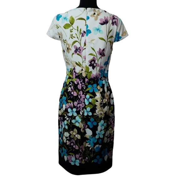 Floral Print Women's Dress - Picture 6 of 14